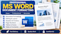professionally format administrative documentation