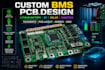design custom bms pcb, lithium battery management system, and charging circuit