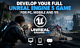 develop your unreal  engine 5 game for PC, mobile and VR