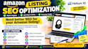 do amazon SEO listing optimization and keyword research
