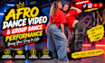 perform an energetic afro dance video and group dance challenge