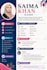 create a modern professional CV resume design