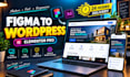 convert figma, canva, or xd to elementor pro responsive wordpress website