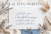 write aesthetic  english handwritten  notes and letters