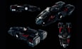 do game ready 3d spaceship spacecraft model sci fi spaceship macha ship unity 3d