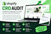 do complete shopify conversion rate optimization audit shopify cro audit
