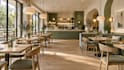 design restaurant interior and cafe 3d rendering