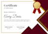 design a professional certificate