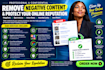 permanently remove mugshots articles news delete negative links on google search