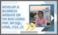 develop a business website or fix bug using php, mysql, html, css, js