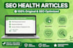 write engaging health and wellness articles and blog posts
