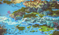 build custom minecraft map server spawn lobby fantasy world as minecraft builder