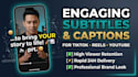 add engaging subtitles captions to your video