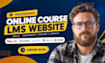 setup lms course modules, moodle lms, h5p, learndash, online courses and quizzes