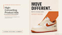 create modern social media ads and banners
