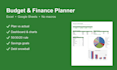 create a custom google sheets or excel budget template