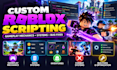 do custom roblox scripting, systems, mechanics and bug fixes