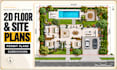 draft 2d residential floor plans, site plans and permit subdivision designs