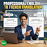 localize your english website or ecommerce content into french