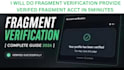 approved fragment verification instant fragment verification verified fragment