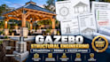 provide gazebo structural engineering, foundation, permit plans and calculations