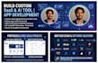 develop  saas application ai tool  app and web app