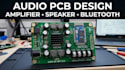 design smart audio pcb, speaker amplifier pcb and custom audio electronics