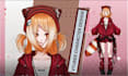 design vtuber model vtuber rigging live2d rigging character design anime avatar