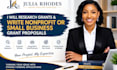 do grant proposal, grant writing, grant research, and grant application