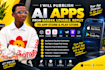 publish ai apps from base44 lovable replit to app store play store