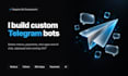 build a custom telegram bot with buttons, payments or a mini app