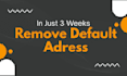 help to remove UK company default address, remove default office address
