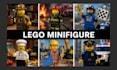 create custom lego minifigures, characters and lego designs