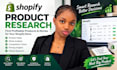 research profitable shopify products and niches for your store