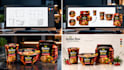 design instant noodle cup, bowl and carton packaging
