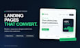 design a high converting landing page
