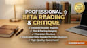be your beta reader and book critic