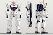 make gundam character illustration and robot art