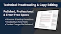 proofread and edit your technical documents