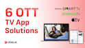 develop roku, fire TV, android TV ott app with vod subscription