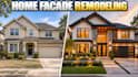 redesign home facades with detailed remodeling 3d visualization