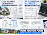 create permit drawings floor plans and house plans for city permit