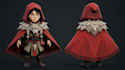 model 3d low poly game character 3d game assets props for rigging and animation