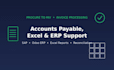 handle accounts payable, invoice processing and erp tasks