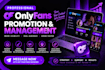 do onlyfans setup promotion and management