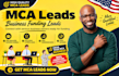 provide exclusive mca appointment setting leads