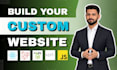 do full stack website development and custom website development