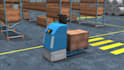 create 3d industrial animation factory warehouse automation robotic explainer