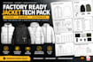 create factory ready jacket puffer bomber tech pack clothing manufacture design