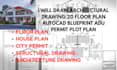 draw architectural structural engineering drawing house plan plot plan autocad
